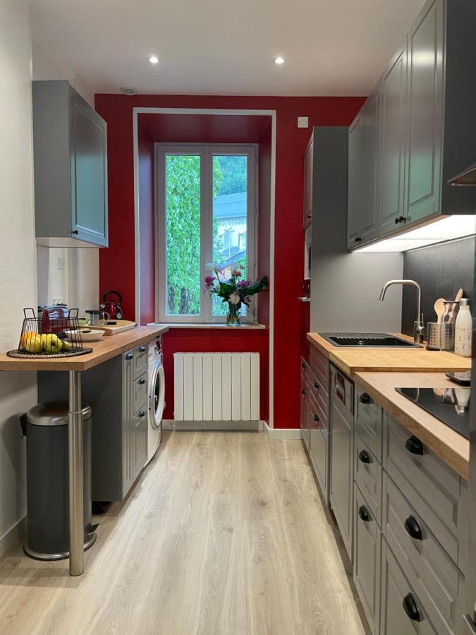 Bagnères-de-Luchon Bel Appartement T3 Au 1Er Etage Avec Cour Interieure Au Rdc - Villa Marie מראה חיצוני תמונה