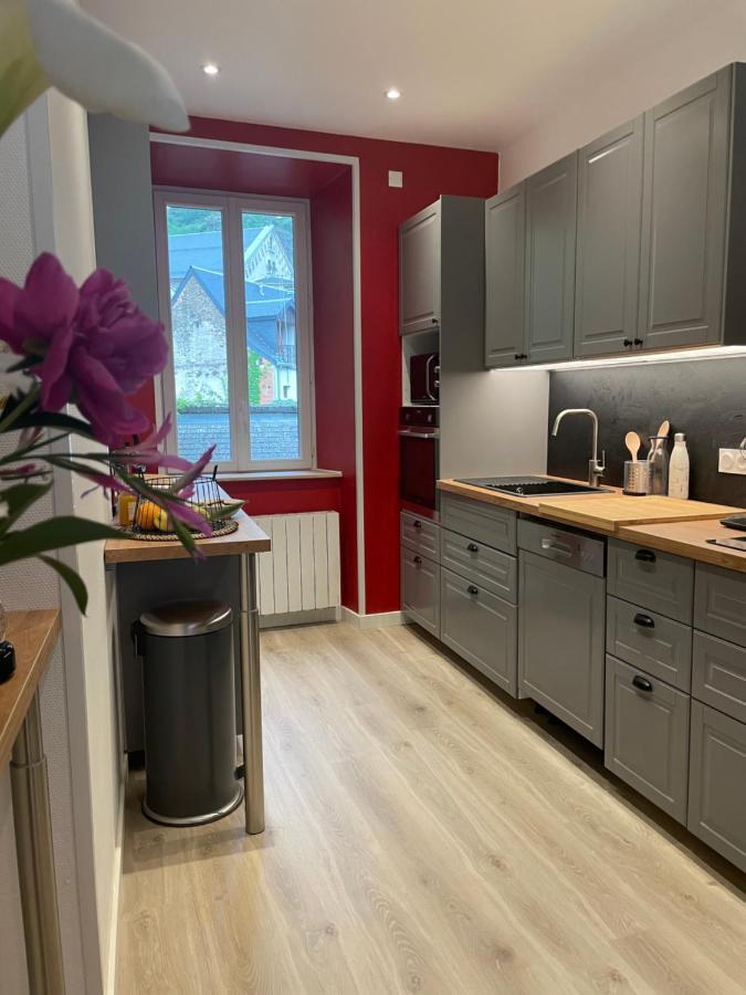 Bagnères-de-Luchon Bel Appartement T3 Au 1Er Etage Avec Cour Interieure Au Rdc - Villa Marie מראה חיצוני תמונה